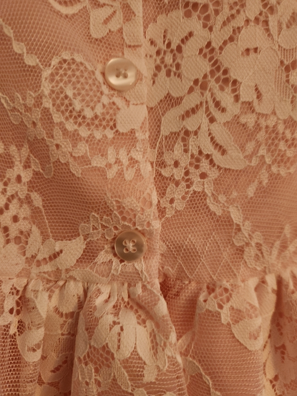 Mia & Mimi Delicate Pink Lace Dress w/Stationary Floral Sash, Size 4T, EPreLC - Picture 5 of 9